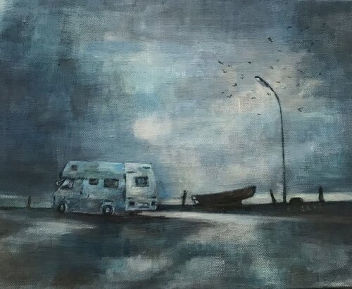 "Season´s End" di Carolin Beyer, Pittura in vendita su Singulart