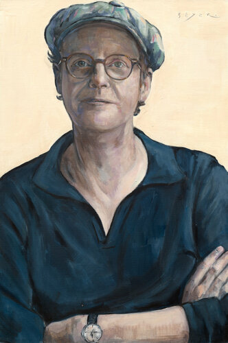 Bildnis Christian Beintker di Carolin Beyer, Pittura in vendita su Singulart