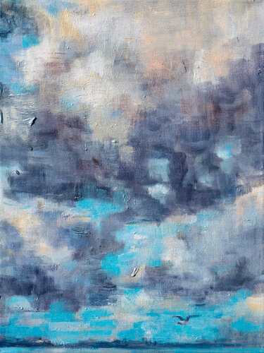 "Flugphase III" di Carolin Beyer, Pittura in vendita su Singulart