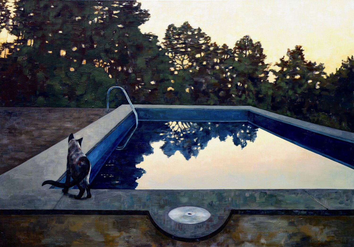 "Swimmingpool 5 h a.m." Carolin Beyer