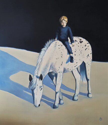 Le petit prince von Sabine Ducarn, Malerei kaufen auf Singulart