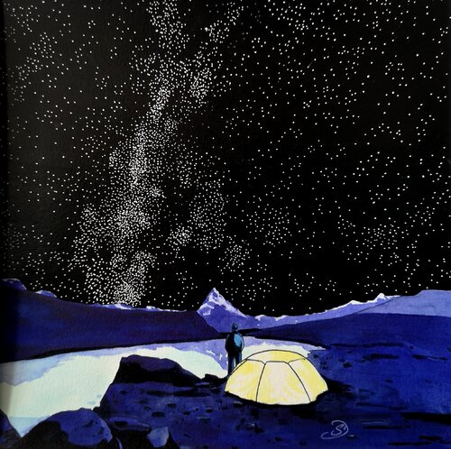 L'Immensité von Sabine Ducarn, Zeichnungen kaufen auf Singulart