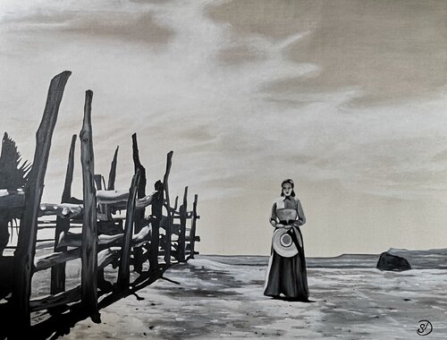 My darling Clementine ( La Poursuite Infernale ) von Sabine Ducarn, Malerei kaufen auf Singulart