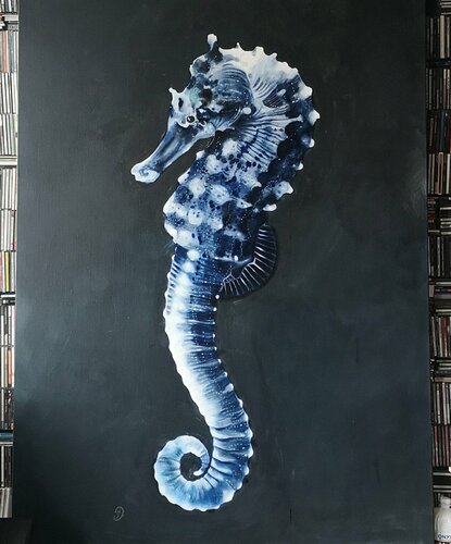Hippocampe von Sabine Ducarn, Malerei kaufen auf Singulart