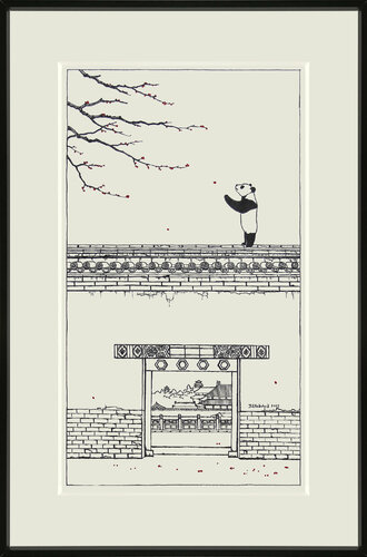 withered flowers  ( Original ) di Jia Yuan Hua, Disegno in vendita su Singulart