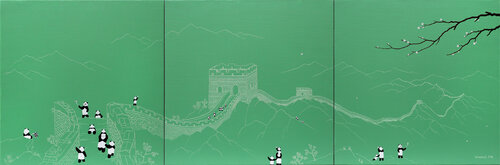 enjoy spring by Jia Yuan Hua, Painting for Sale on Singulart