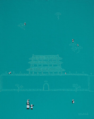 on the cloud No.2 van Jia Yuan Hua, Schilderij te koop op Singulart