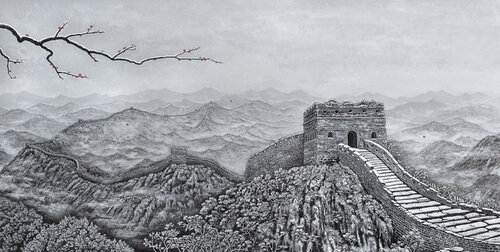 Thousand Miles of Landscape von Jia Yuan Hua, Malerei kaufen auf Singulart