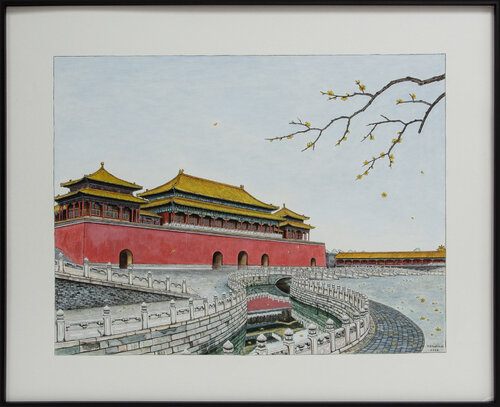 Forbidden City No.7 van Jia Yuan Hua, Schilderij te koop op Singulart