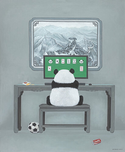 Near and Far van Jia Yuan Hua, Schilderij te koop op Singulart