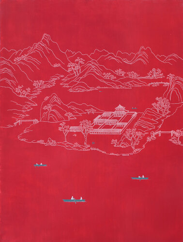 Yuan Ming Yuan Park ( Original ) di Jia Yuan Hua, Pittura in vendita su Singulart