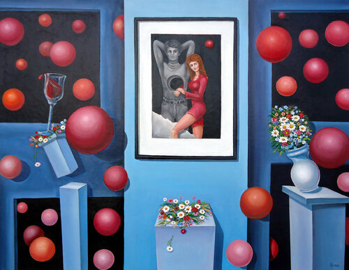 "Love Is All Around" by Grigor Velev, Painting for Sale on Singulart