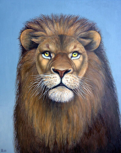 "Alert" van Grigor Velev, Schilderij te koop op Singulart