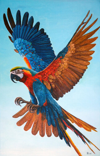 "Avian Glory" von Grigor Velev, Malerei kaufen auf Singulart