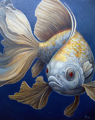 "Ethereal Flow" van Grigor Velev, Schilderij te koop op Singulart