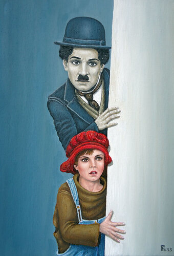 "The Chase" van Grigor Velev, Schilderij te koop op Singulart