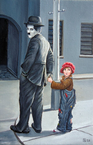 "The Kid" van Grigor Velev, Schilderij te koop op Singulart