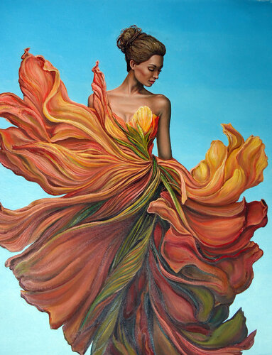 "Grace" van Grigor Velev, Schilderij te koop op Singulart