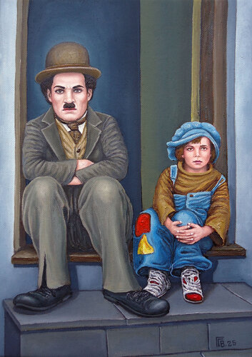 "The Two" von Grigor Velev, Malerei kaufen auf Singulart