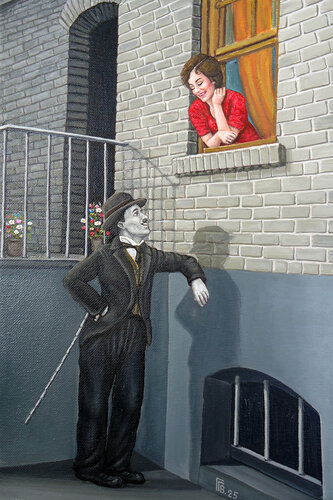 "Everlasting Flirt" van Grigor Velev, Schilderij te koop op Singulart