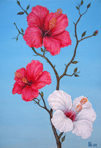 "Tender Trialogue" van Grigor Velev, Schilderij te koop op Singulart