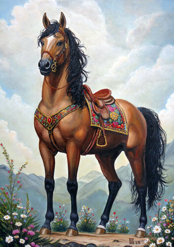 "Majesty" by Grigor Velev, 絵画 for Sale on Singulart