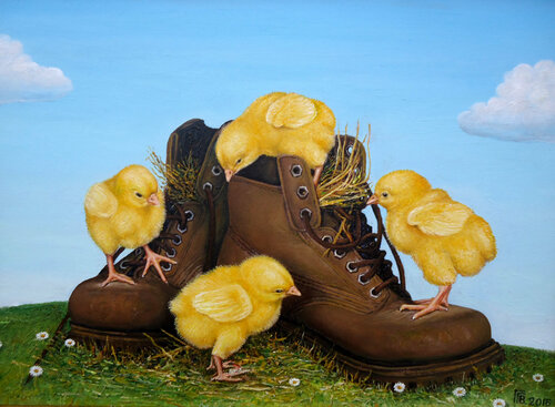 "Spring Truth" di Grigor Velev, Pittura in vendita su Singulart