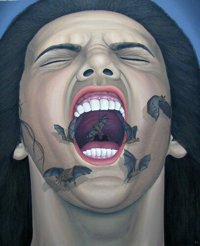 "Scream" by Grigor Velev, Painting for Sale on Singulart