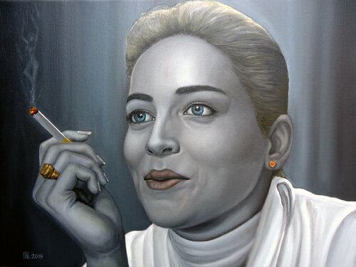 "Basic Instinct" di Grigor Velev, Pittura in vendita su Singulart