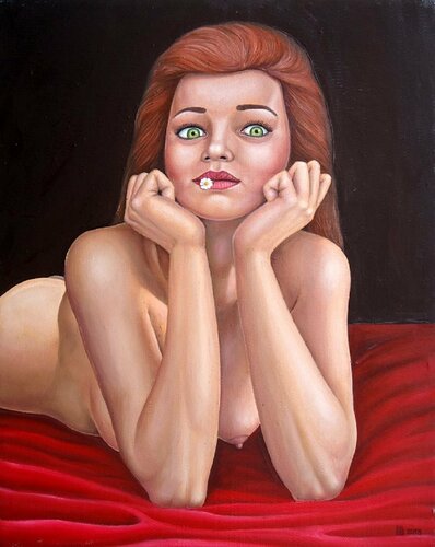 "Daisy" von Grigor Velev, Malerei kaufen auf Singulart