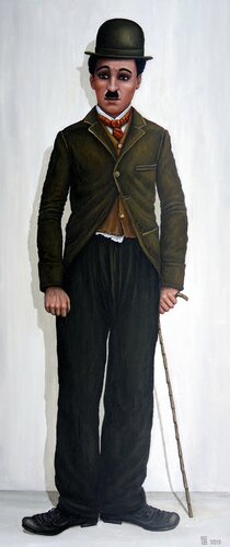 "Chaplin" von Grigor Velev, Malerei kaufen auf Singulart