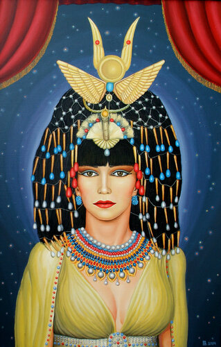"Cleopatra" di Grigor Velev, Pittura in vendita su Singulart