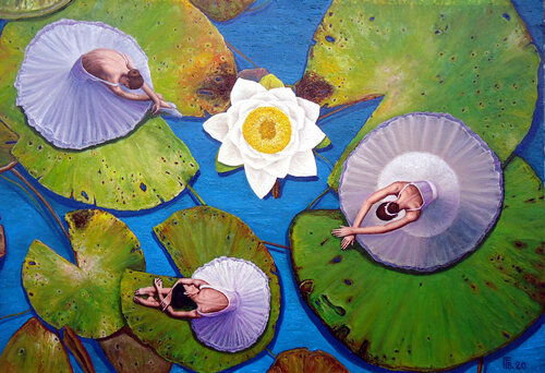 "Ballet" di Grigor Velev, Pittura in vendita su Singulart