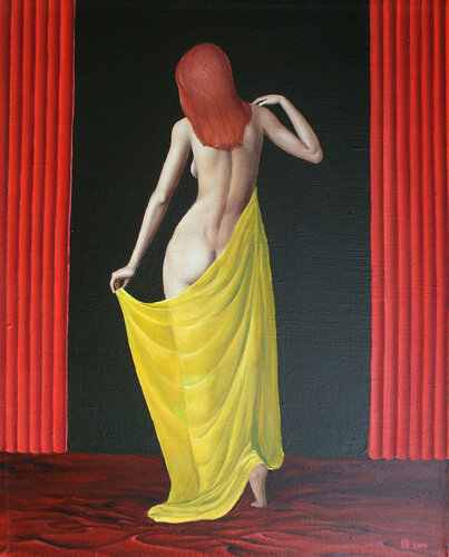 "Yellow I" di Grigor Velev, Pittura in vendita su Singulart