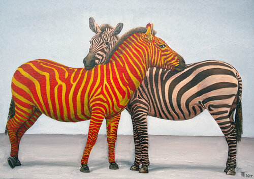 "Zebras Caress" Grigor Velev