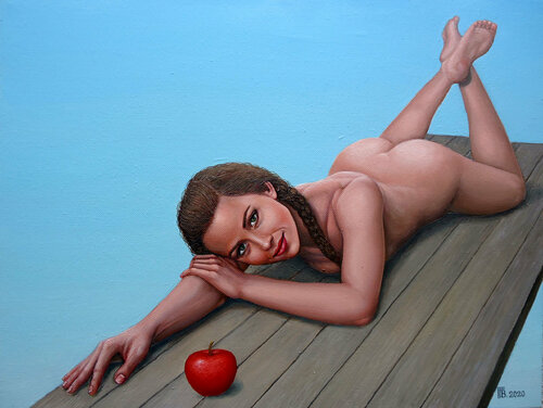 "Temptation" von Grigor Velev, Malerei kaufen auf Singulart