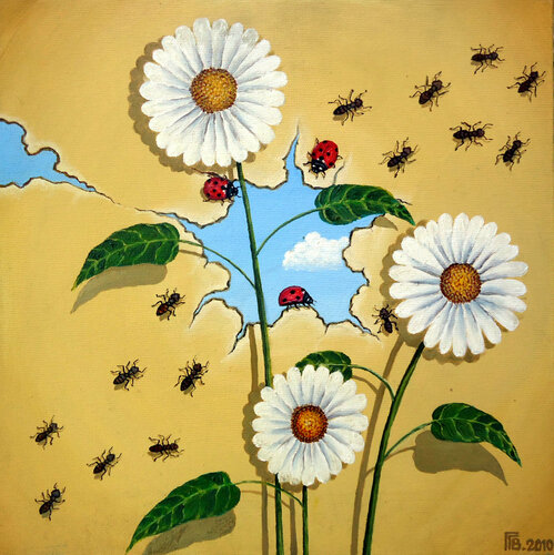 "Civilization" par Grigor Velev, Peinture en vente sur Singulart