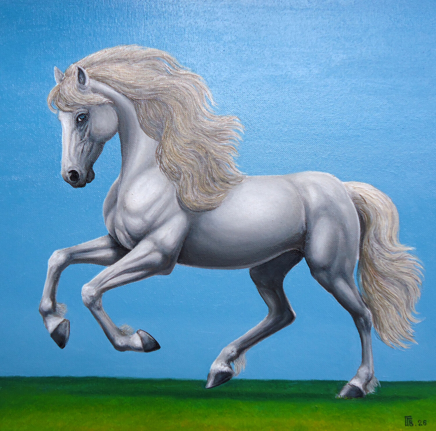 "Grace" Grigor Velev Originalgemälde zu verkaufen