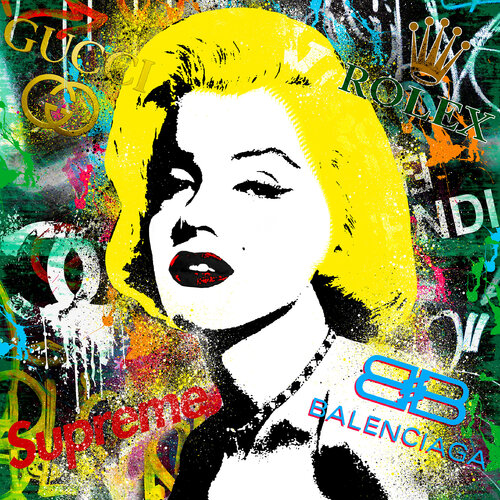 Marilyn as Chérie Ledoux di Agent X, Digitale in vendita su Singulart