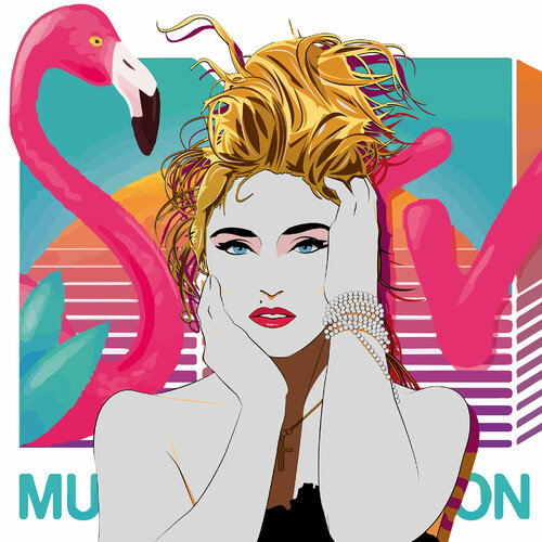 Madonna(True Blue) di Agent X, Digitale in vendita su Singulart