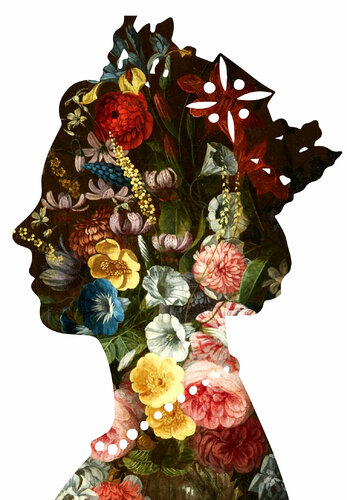 One Queen (1) White di Agent X, Digitale in vendita su Singulart