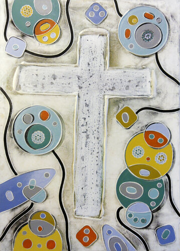 Signum Crucis III di Andrea Benetti, Pittura in vendita su Singulart