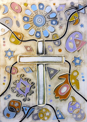 Signum Crucis V by Andrea Benetti, Painting for Sale on Singulart