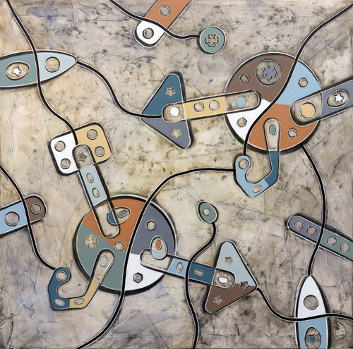 Dinamica della fortuna von Andrea Benetti, Malerei kaufen auf Singulart