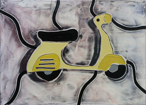 Trittico Vespa II Andrea Benetti