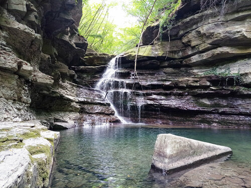 The Tanagone waterfalls Andrea Benetti