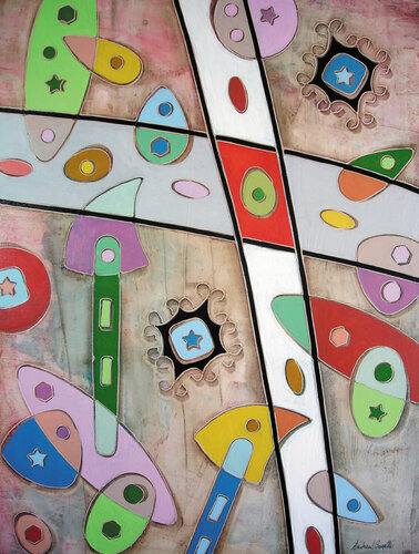 Sensazioni colorate di Andrea Benetti, Pittura in vendita su Singulart
