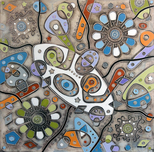 Fuga impossibile di Andrea Benetti, Pittura in vendita su Singulart