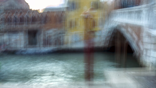 Painted picture of Venice IV par Andrea Benetti, Photographie en vente sur Singulart
