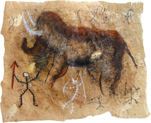 Mammut von Andrea Benetti, Werk auf Papier kaufen auf Singulart